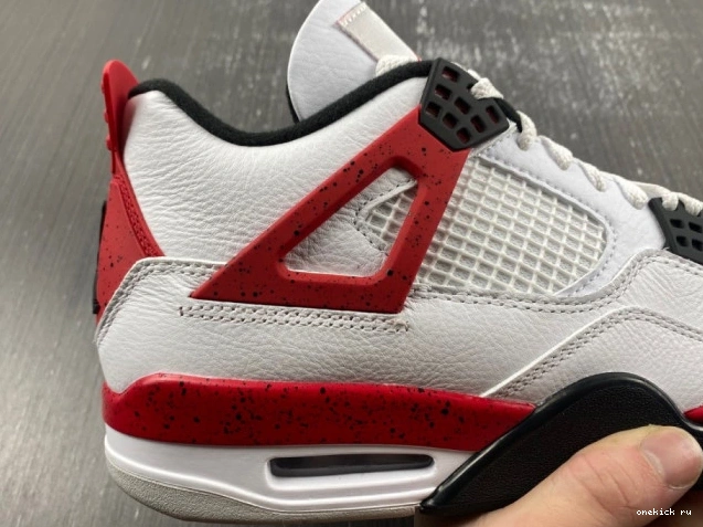 Rep Onekick Red 4 DH6927-161 Cement Jordan Air 0805